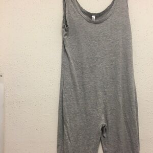 Love Nation Light Grey Romper Womens Size M